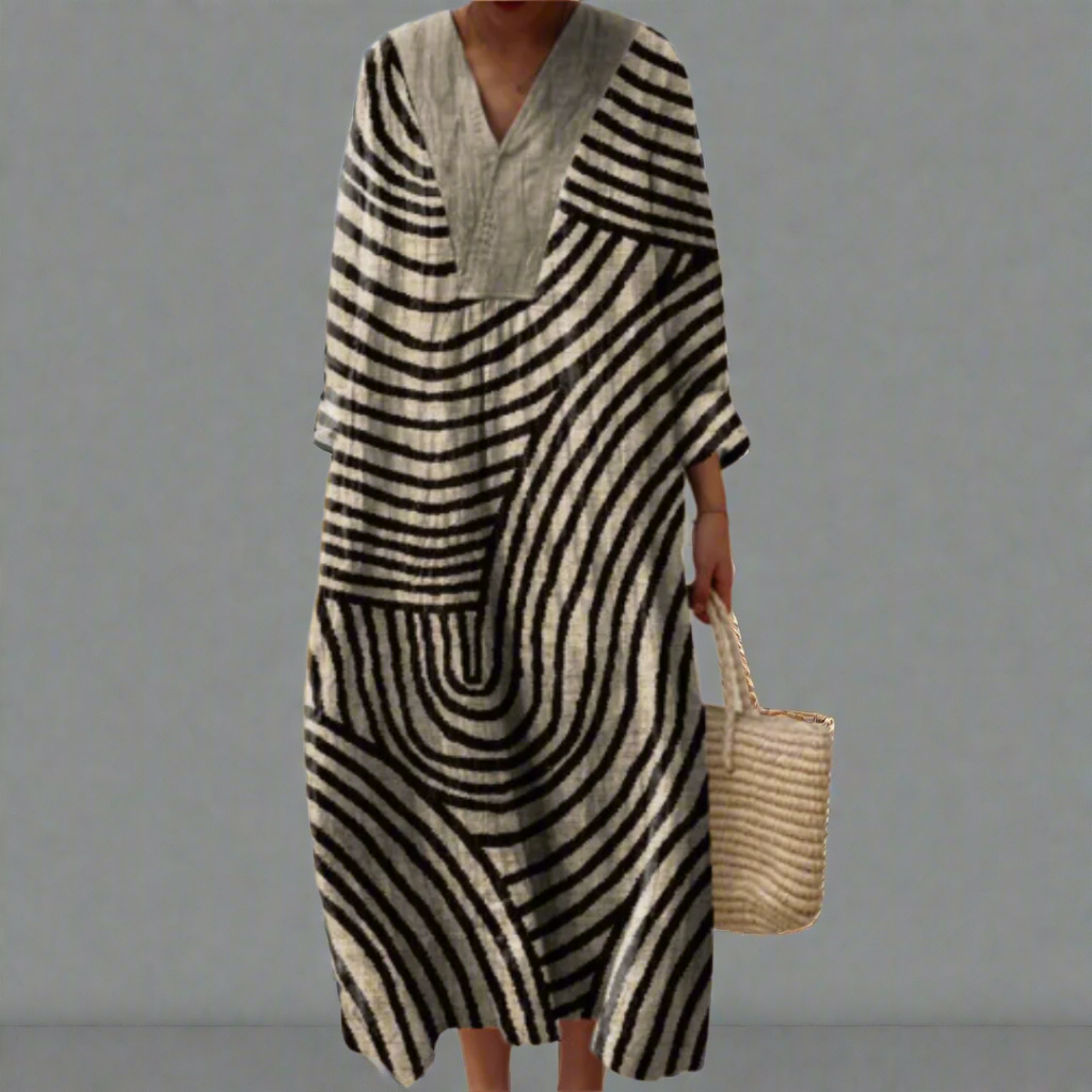 ABIGAIL | STILVOLLE GEOMETRISCHE KLEID
